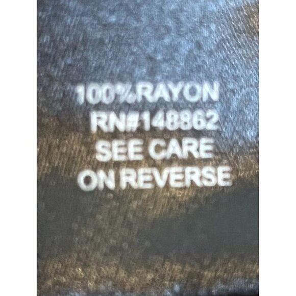 Torrid Top Women 1X Black Floral Smock Tropical Western Boho Hippie Festival 80s - Picture 11 of 15